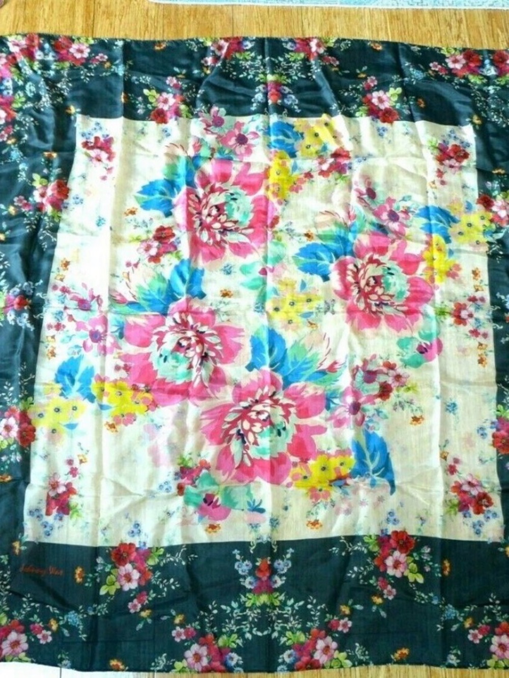 Johnny was $120 silk scarf new